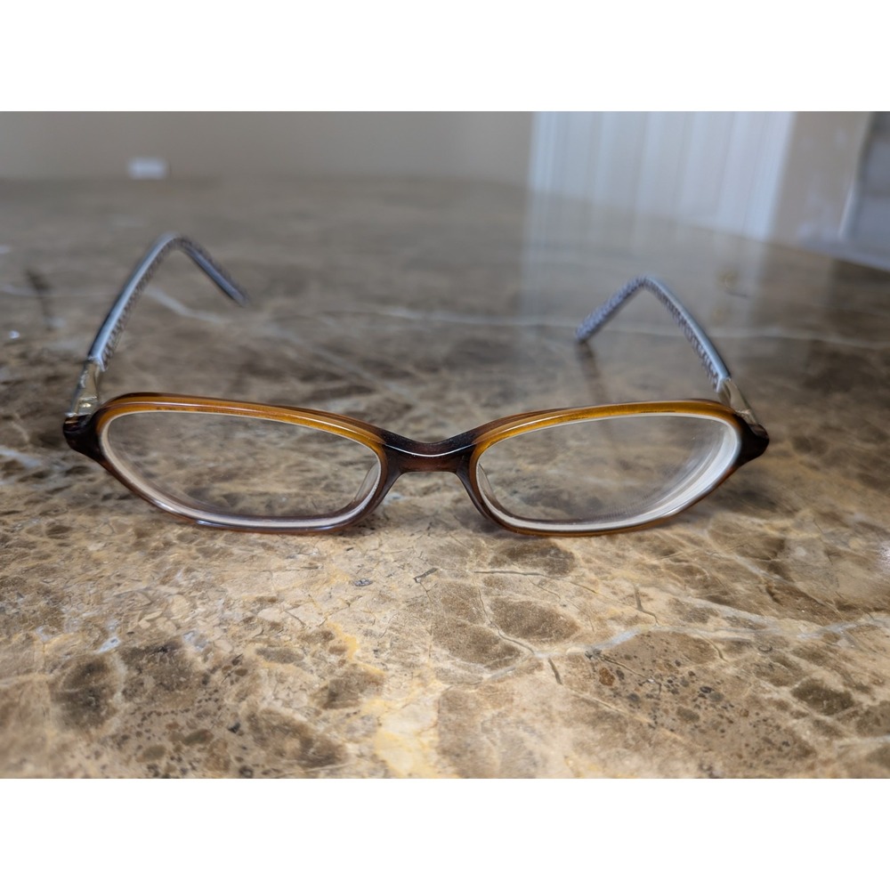 COACH Margaret (580) Toffee Brown 135 Logo Arms Eyeglass Frames